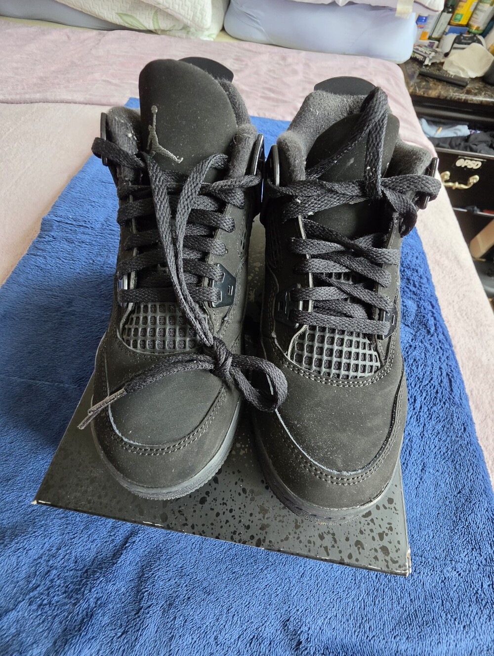 Jordan Black Kids Sneakers